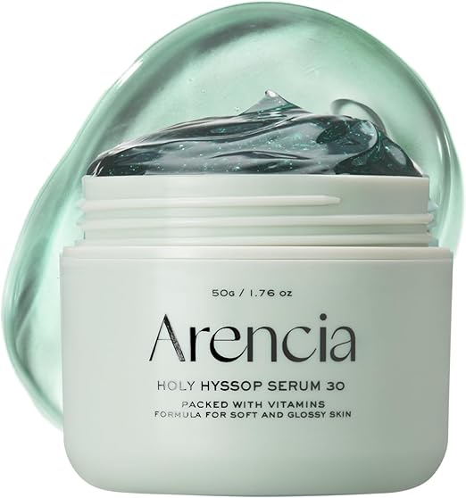 ARENCIA Holy Grinkle Serum, glowy hydrating & Anti-Aging Serum for younger looking skin, a Peptide Buffet Rich with Vitamin A, C, E - Sulfate-free, Paraben-free
